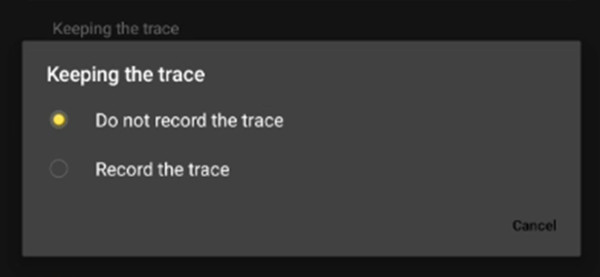 Record the trace.png