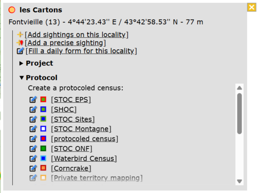 Add observations by clicking on the map.png